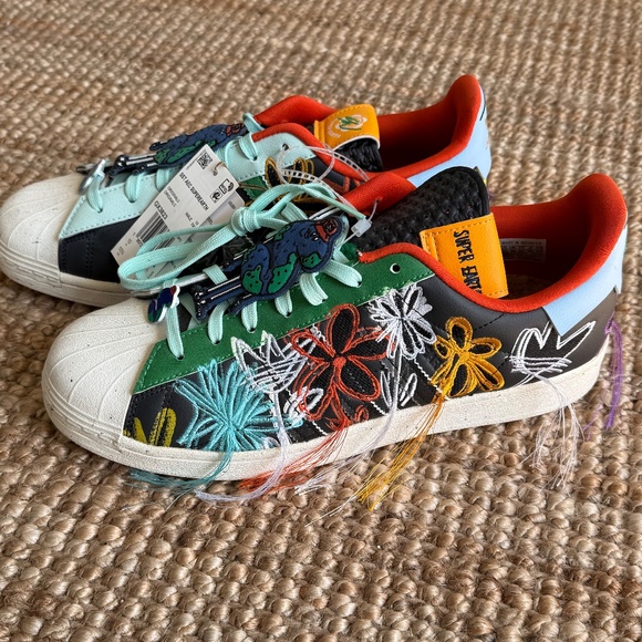 Sean Wotherspoon 10.5 Adidas Men's Superearth Superstar - Picture 1 of 4